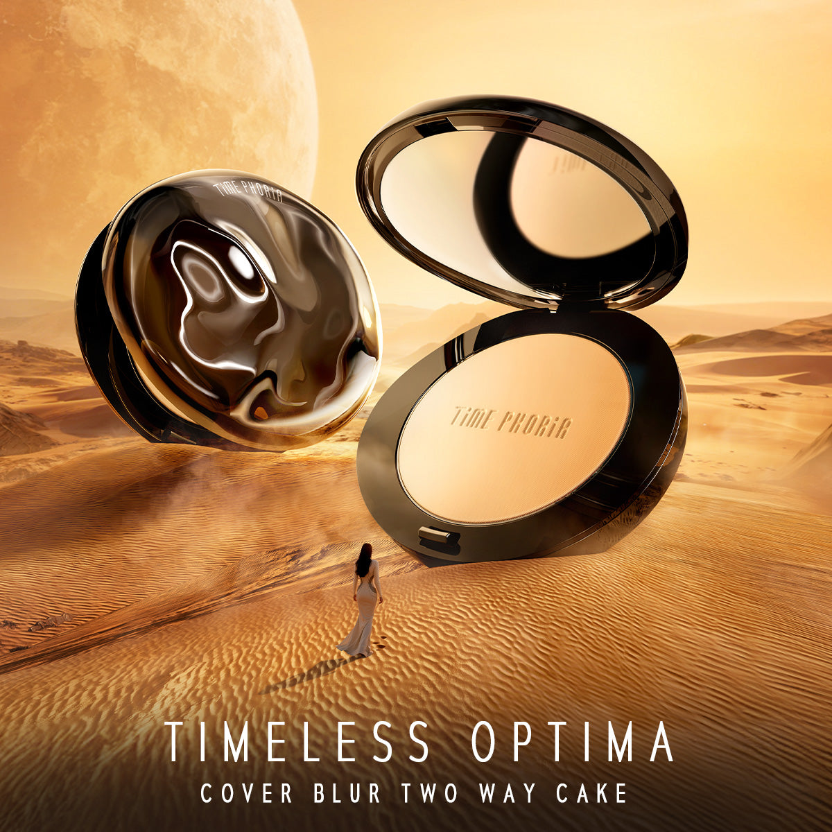 Timeless Optima Base en Polvo Cover-Blur Perfeccionadora de Piel